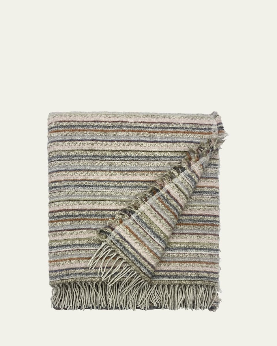 Striped Throw Blanket